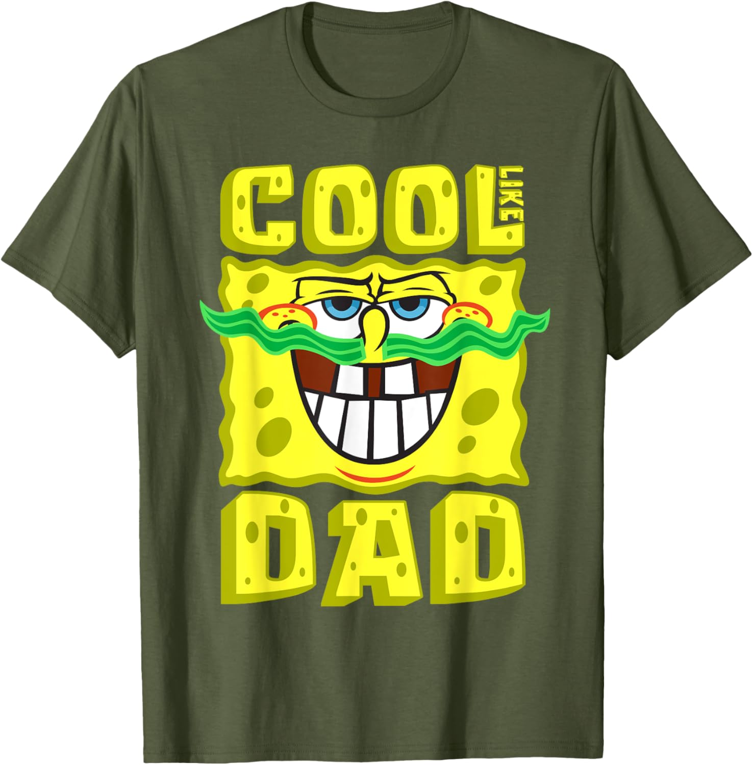 Mademark x SpongeBob SquarePants Matching Father Son Birthday T-Shirt - 8