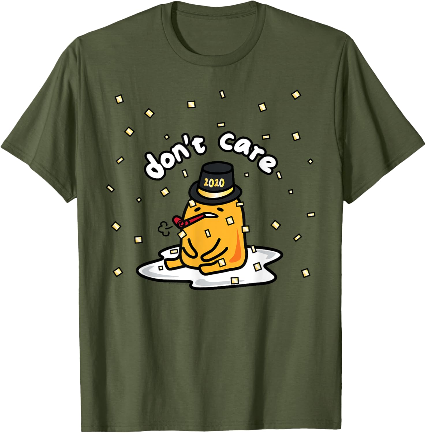Gudetama Lazy Egg Happy New Year 2020 T-Shirt for Fun Fashion Lovers - 10