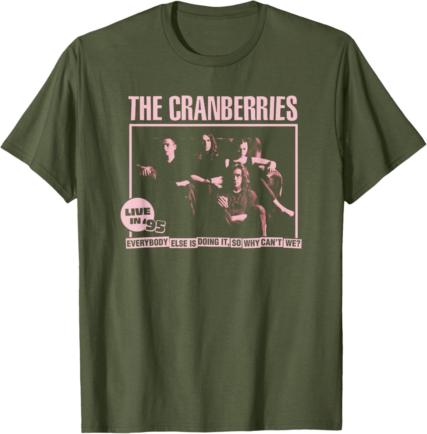 Cranberries Live in 95 Vintage Band T-Shirt for Music Lovers - 5
