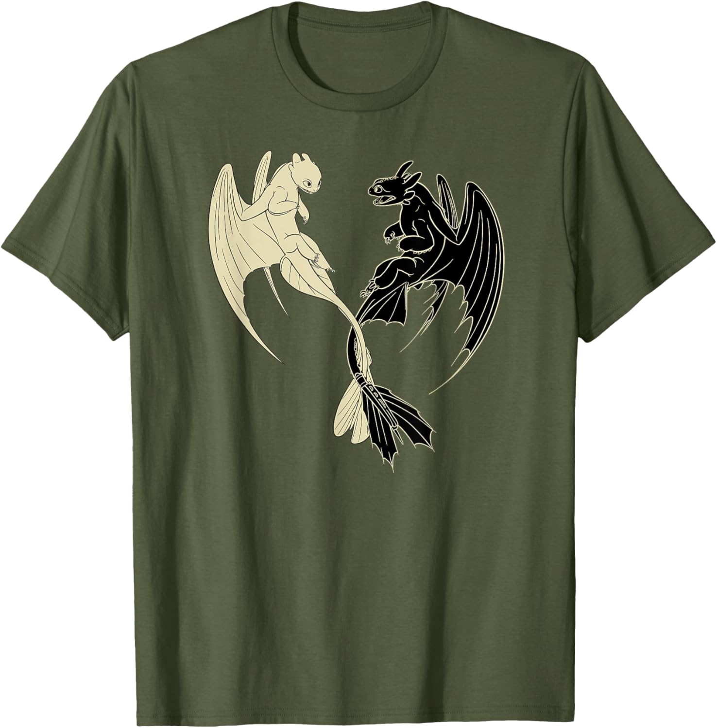 Light Fury Toothless T-Shirt from How to Train Your Dragon 3 - Fun Apparel - 1