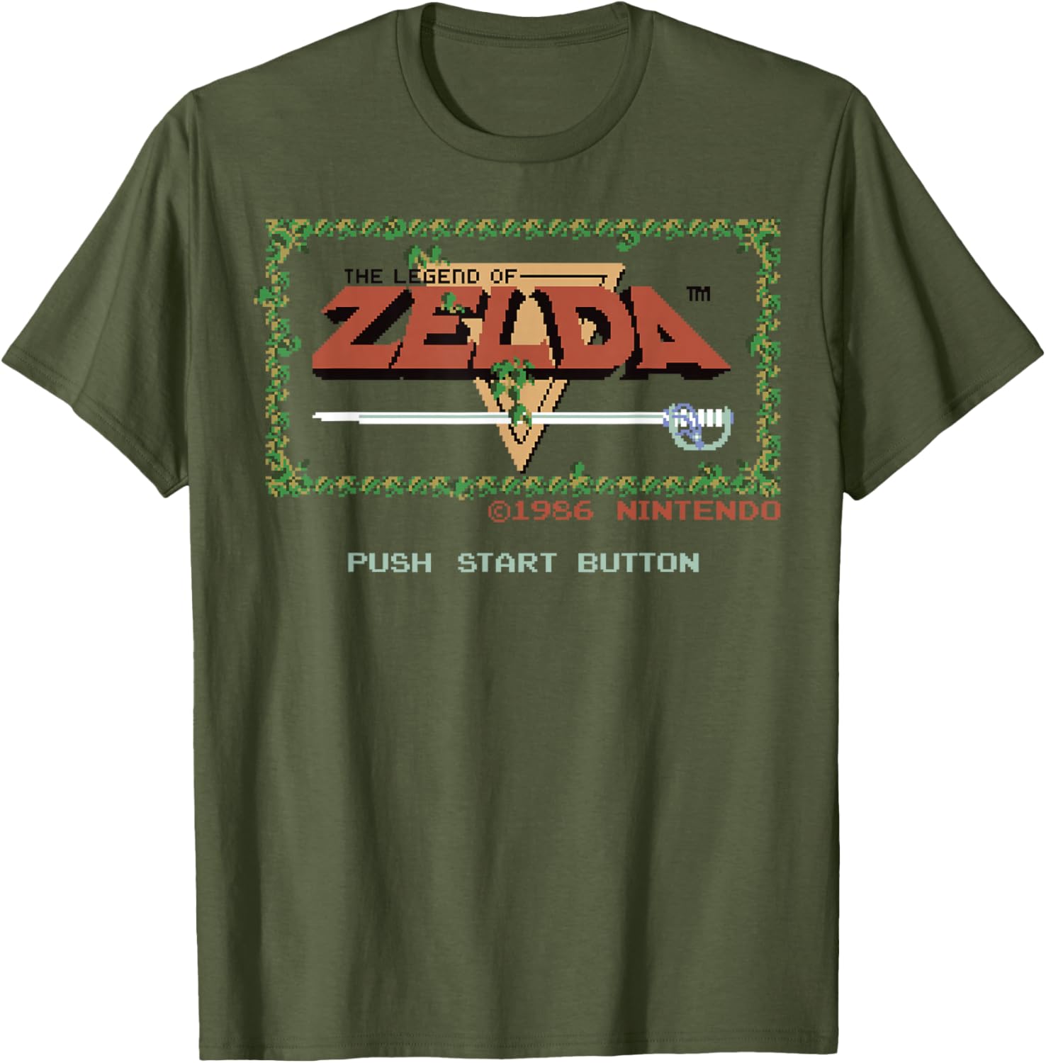 Nintendo Legend of Zelda Classic NES T-Shirt for Gaming Fans - 6