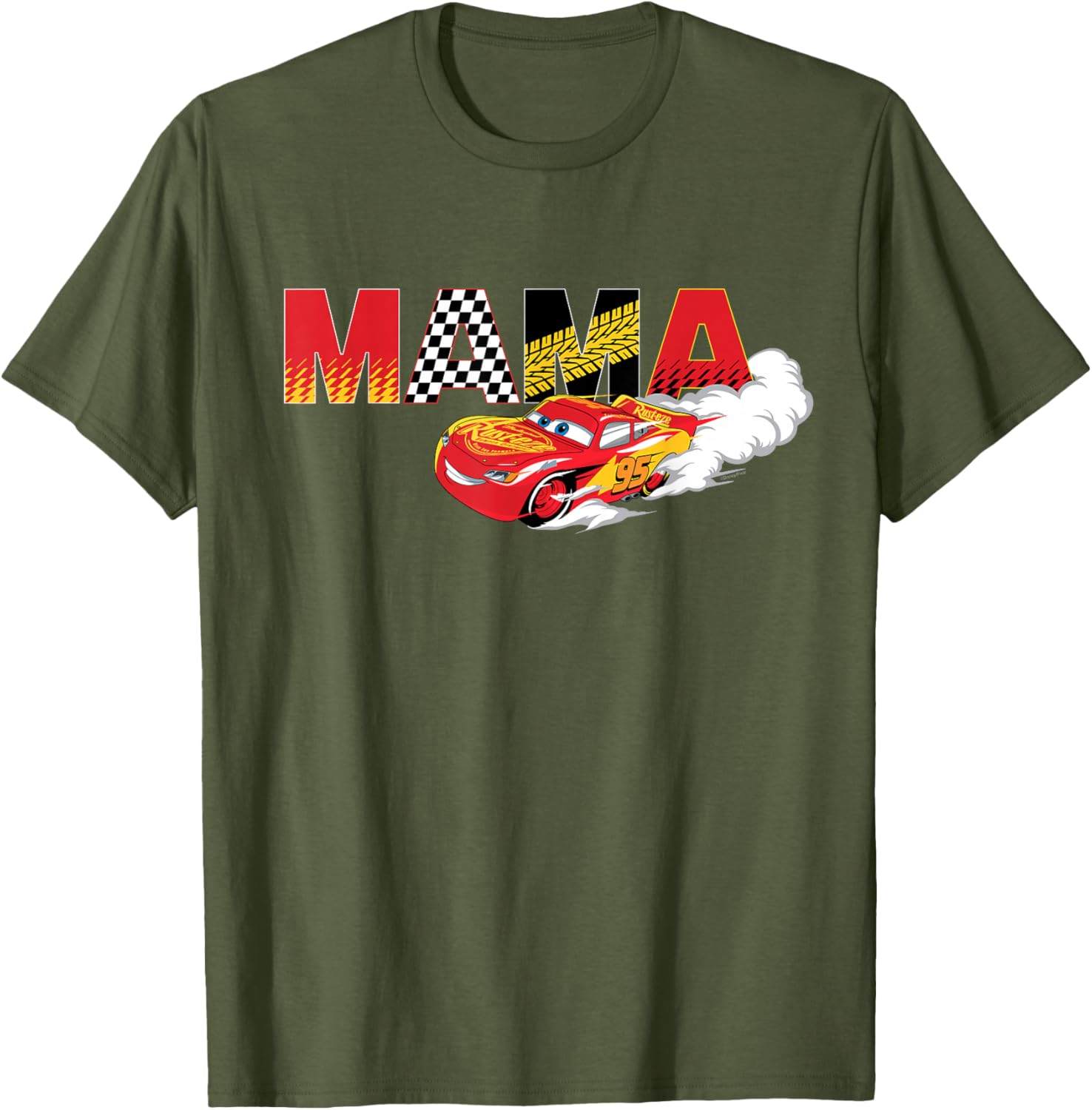 Disney Pixar Cars Mama Birthday Gift T-Shirt for Mother's Day Joy - 18