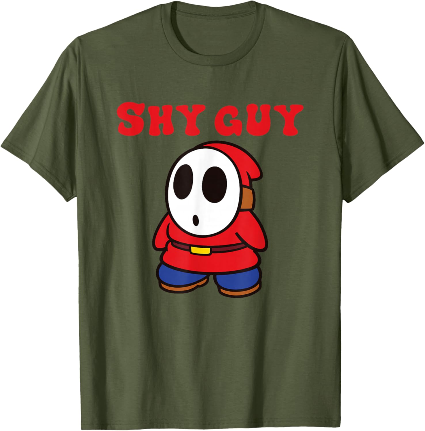 Super Mario Shy Guy Retro T-Shirt for Gamers - Nintendo Fan Apparel - 18