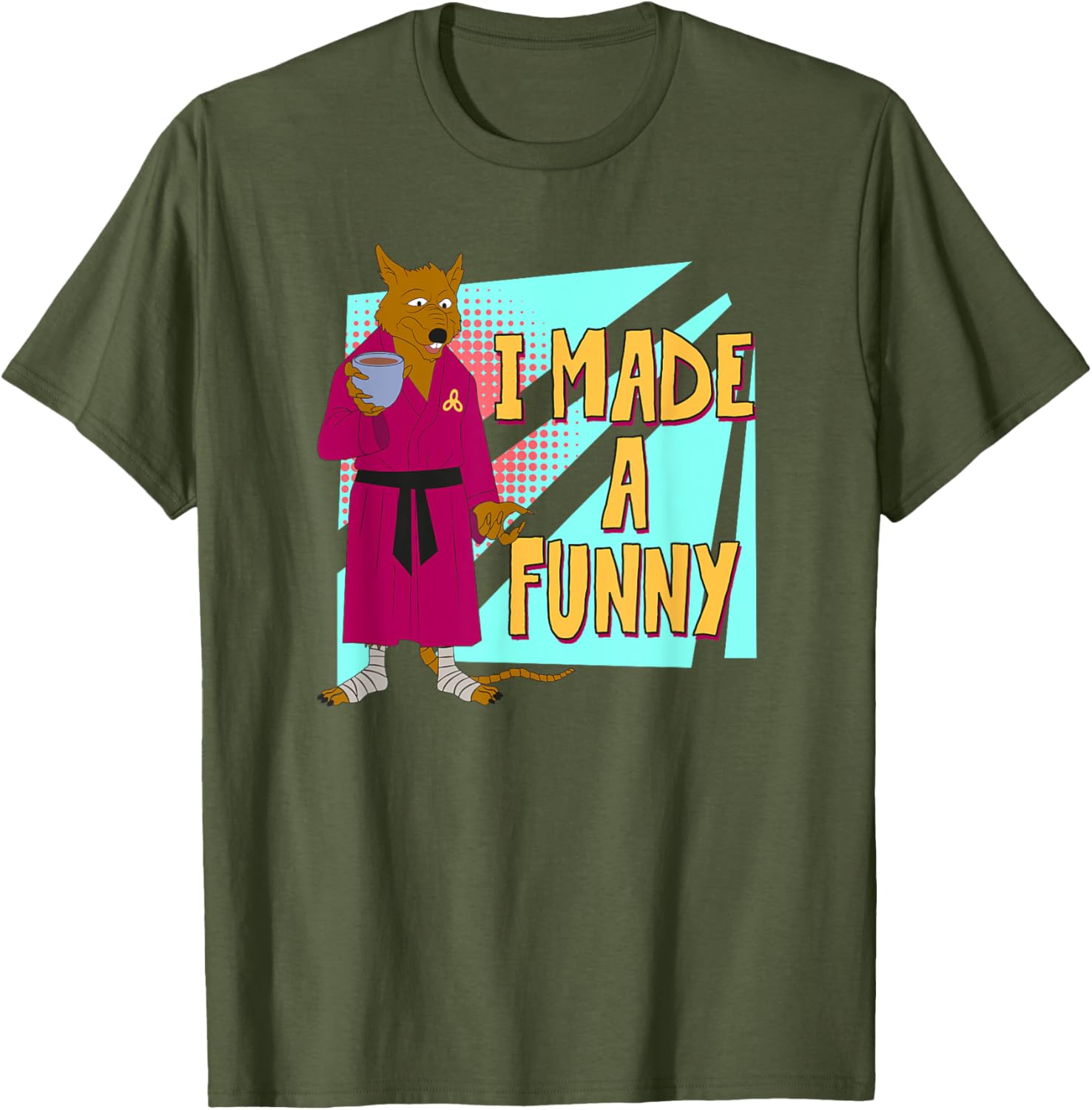 Funny Splinter T-Shirt by Mademark and TMNT for Kids and Adults - 9