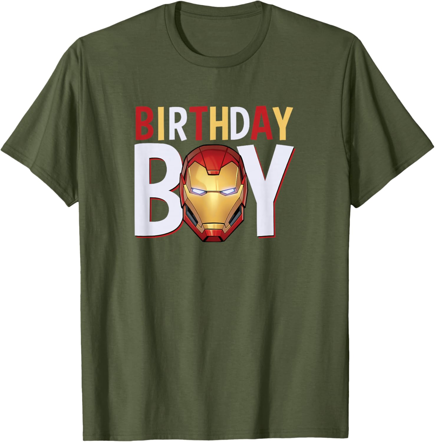 Marvel Avengers Iron Man T-Shirt for Birthday Boys - Cool Superhero Gear - 6