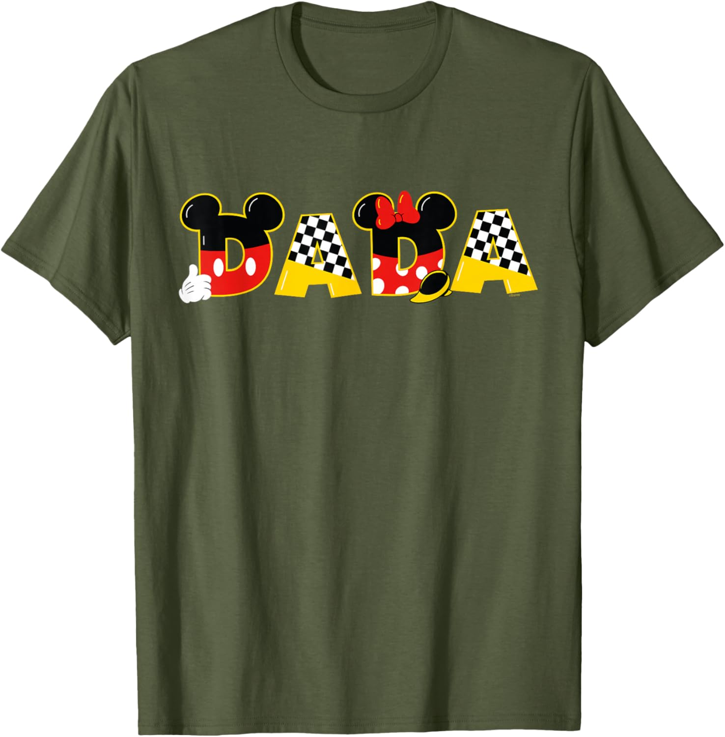 Disney Mickey Minnie Dada T-Shirt Perfect for Father's Day and Family Trips - 7