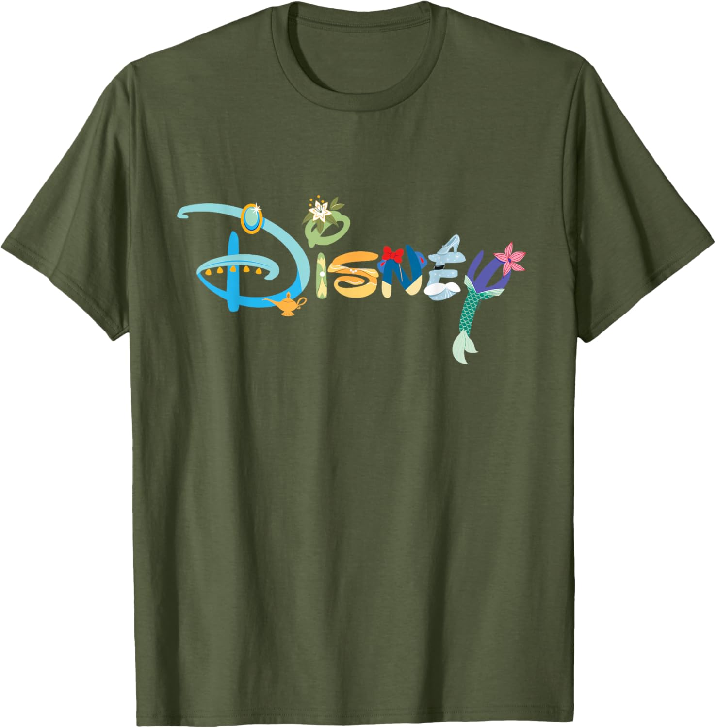 Disney Princess Classic Logo T-Shirt for Kids and Adults, Stylish Gift - 2