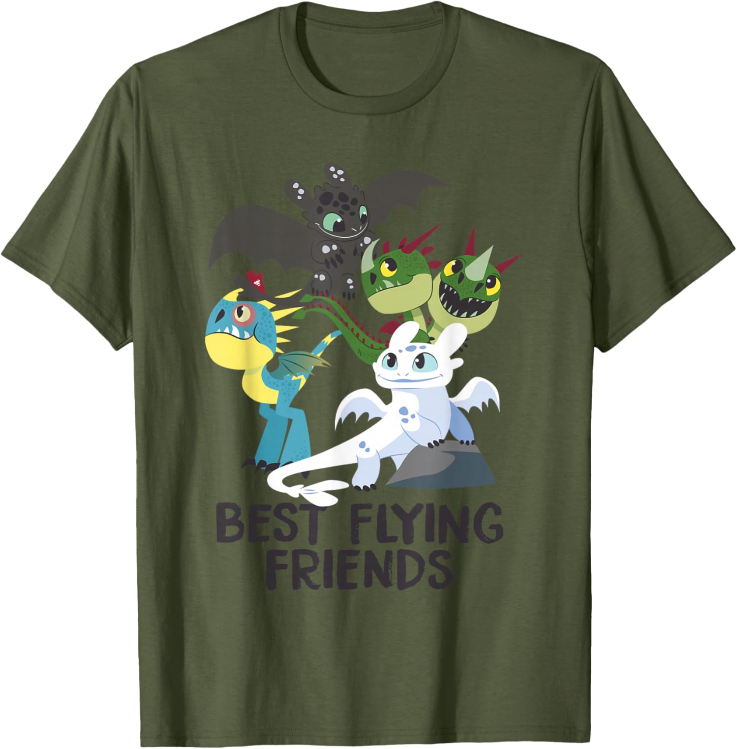 How to Train Your Dragon 3 Best Friends T-Shirt for Fans and Kids - 8