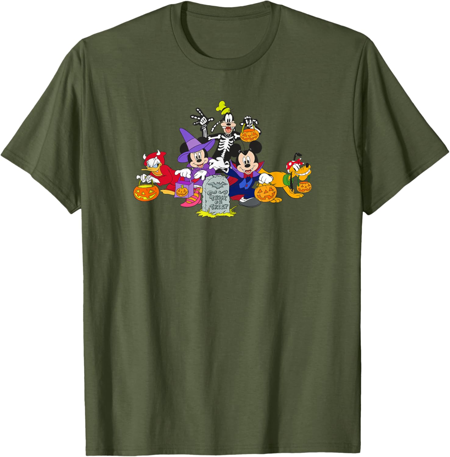Disney Mickey and Friends Halloween Group Costume Trick T-Shirt for Fun Festivities - 8