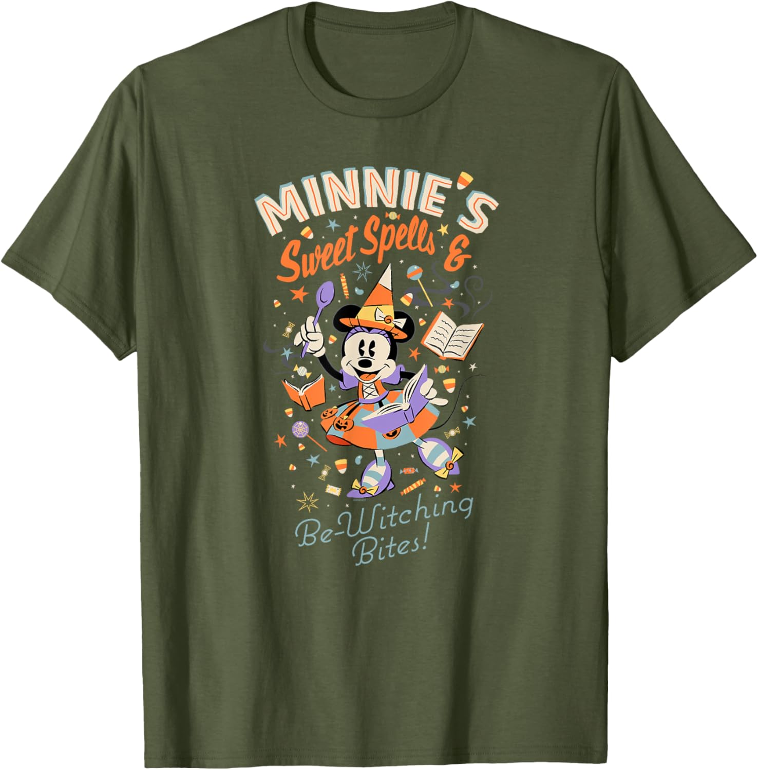 Disney Minnie's Sweet Spells Halloween T-Shirt for Spooky Celebrations - 3