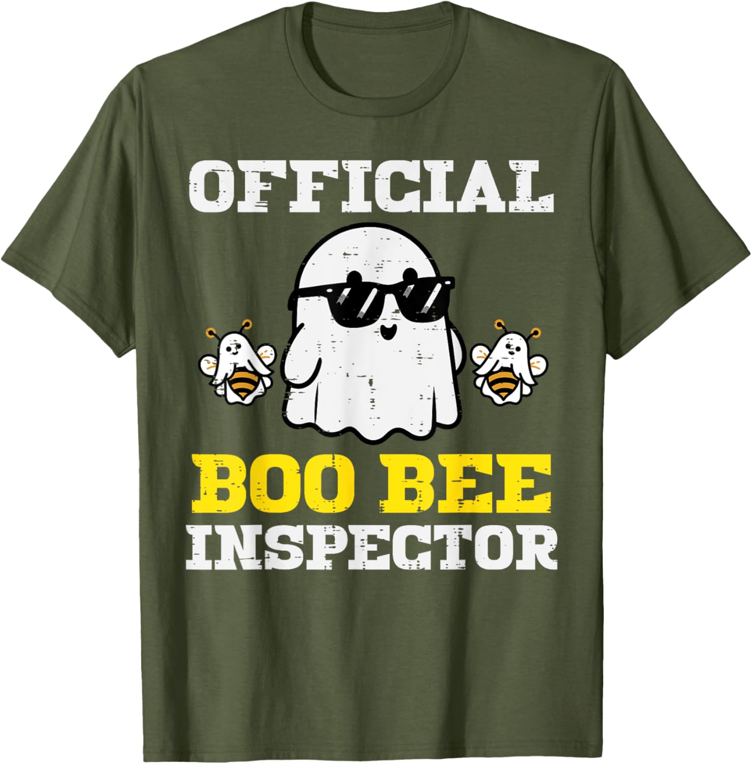 Halloween Boo Bee Inspector Funny Costume Tee for Men and Women - 9
