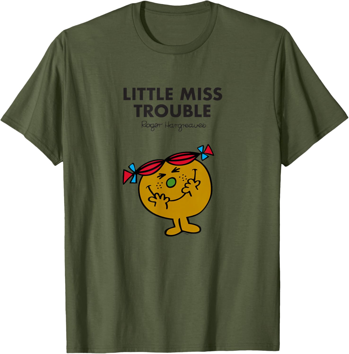 Mr Men Little Miss Trouble T-Shirt Fun and Colorful Kids Apparel - 9