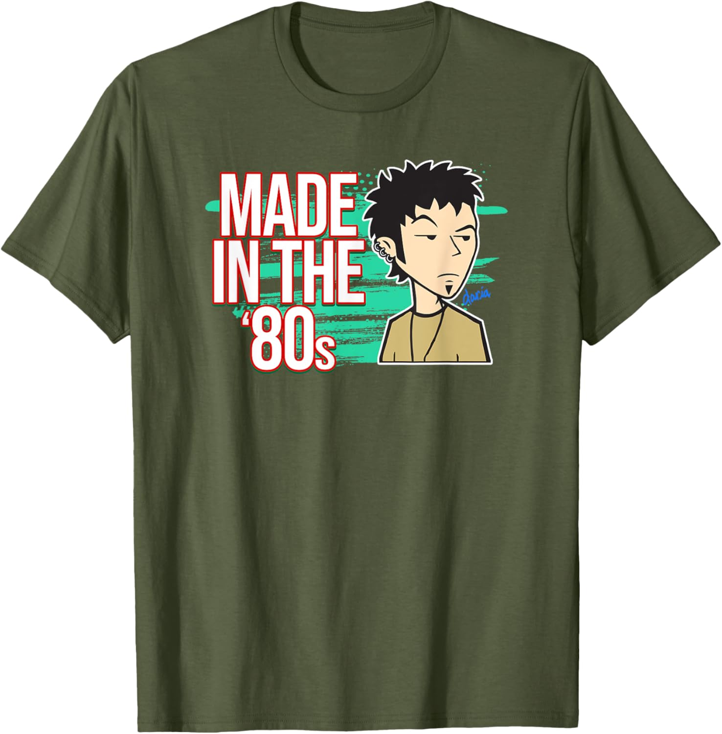 Mademark x Daria Trent Lane 80s Themed T-Shirt for Retro Style Fans - 5