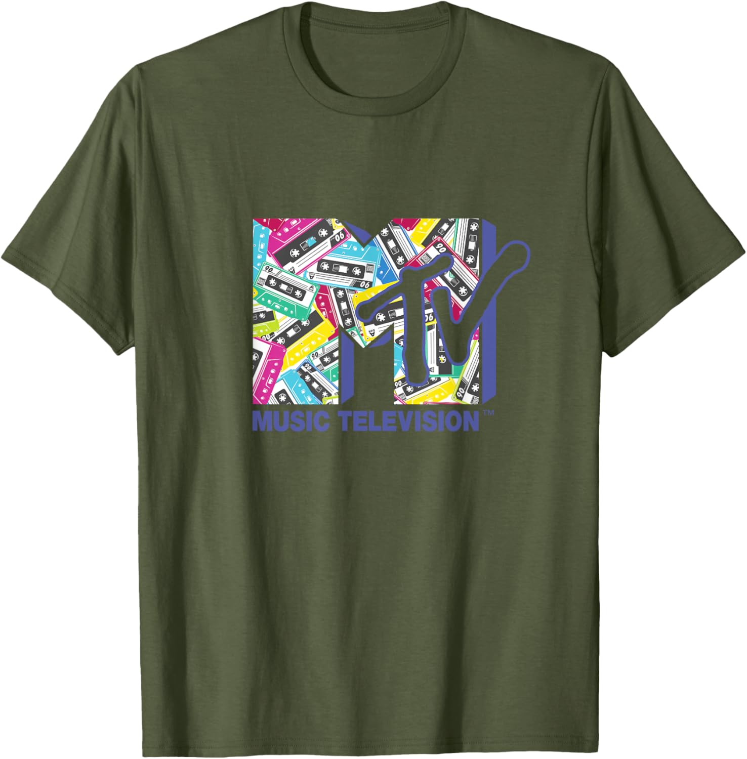 Mademark x MTV 80s Logo T-Shirt with Classic Tapes - Retro Style Apparel - 12