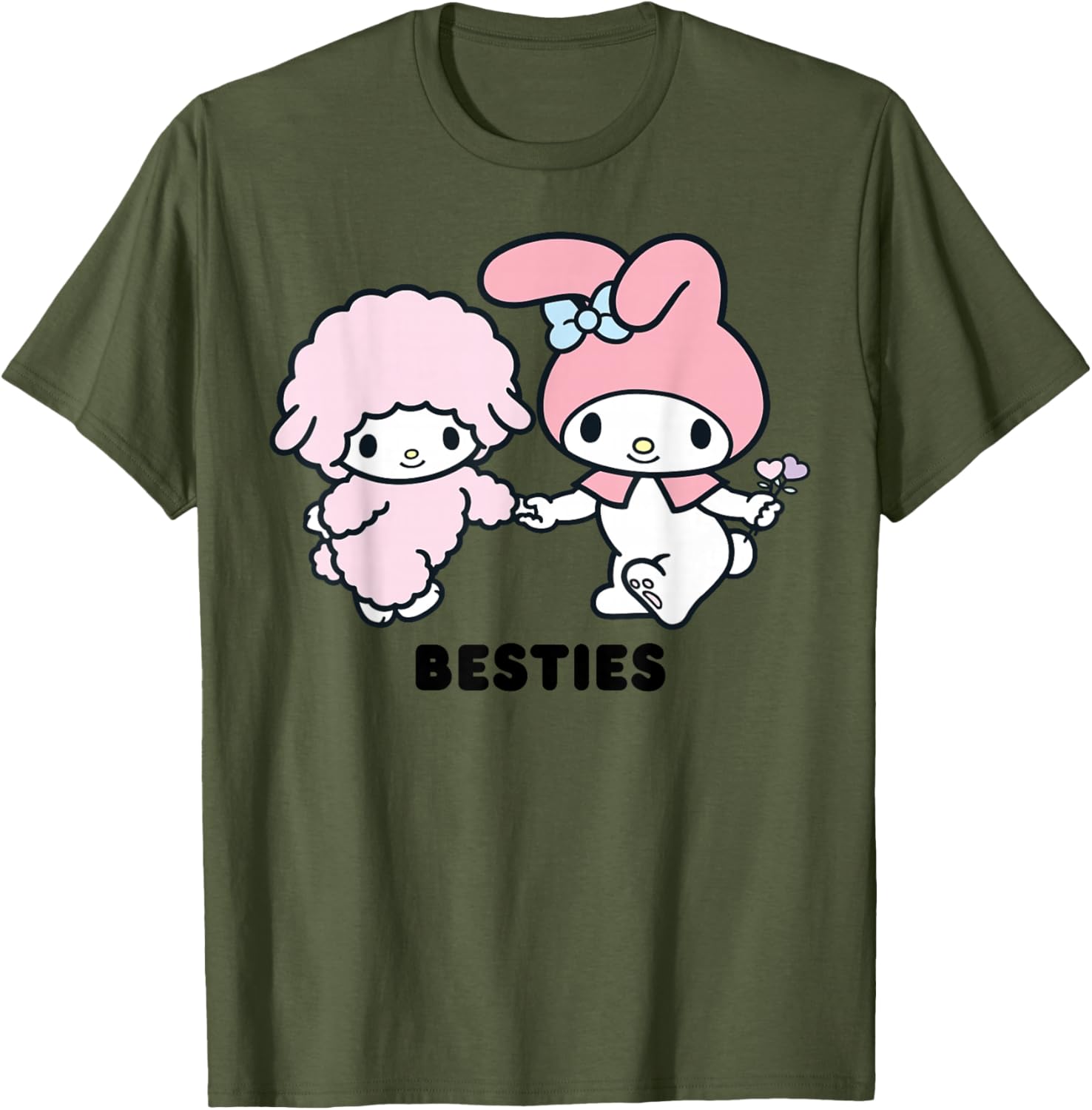My Melody Besties T-Shirt Cute Graphic Tee for Fans of Adorable Style - 2