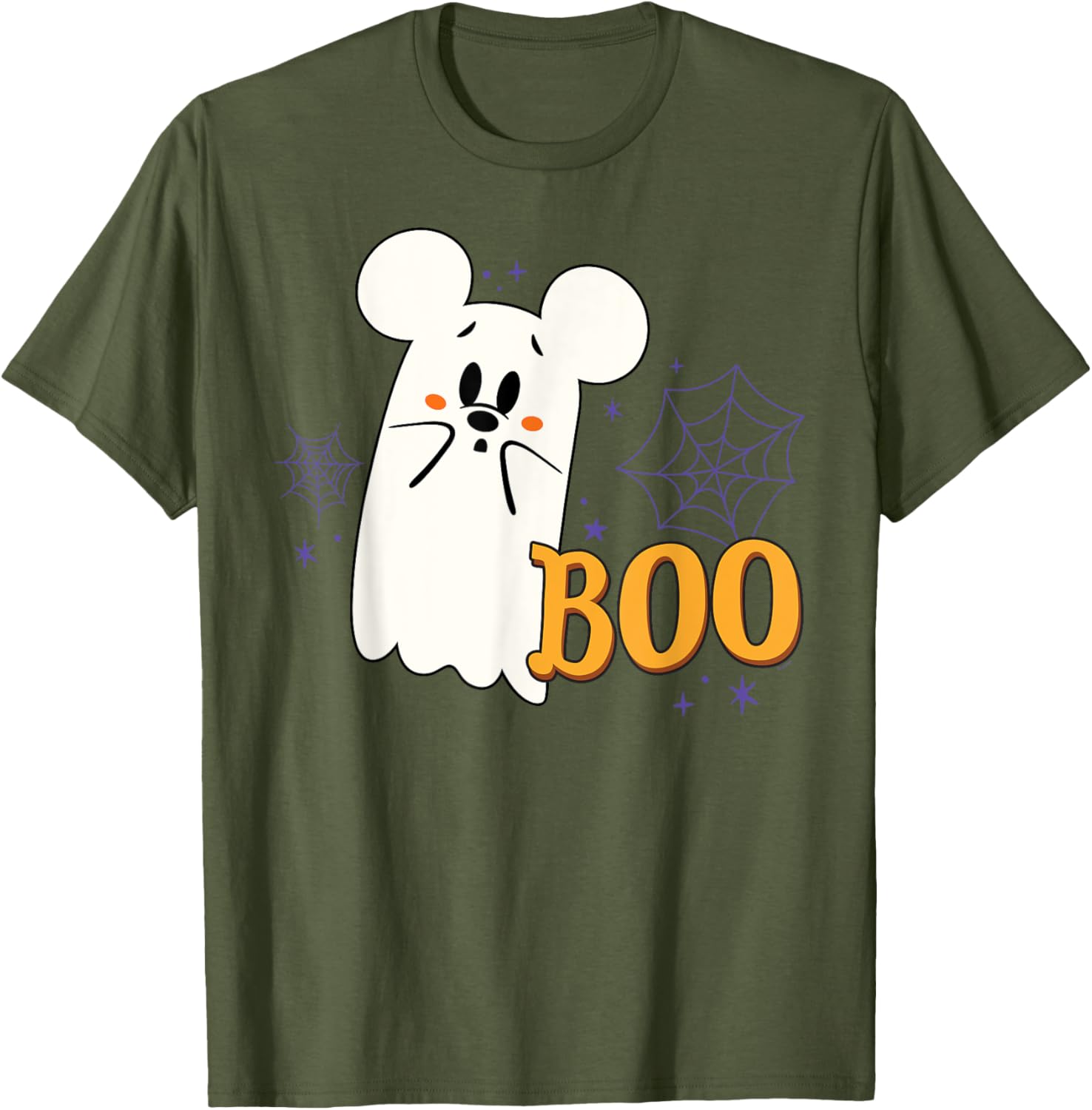 Cute Mickey Mouse Halloween Ghost T-Shirt for Kids and Adults - 9