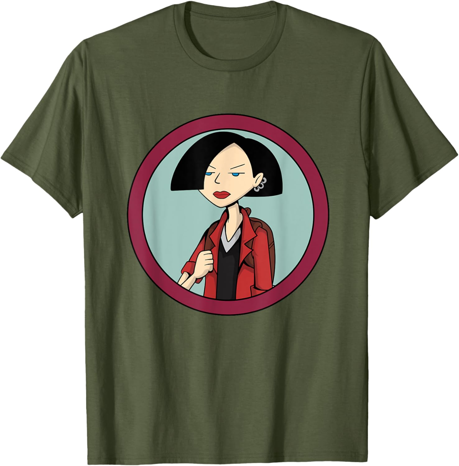 Mademark x Daria Jane Lane Oh Bummer T-Shirt for Fun Casual Fashion - 4