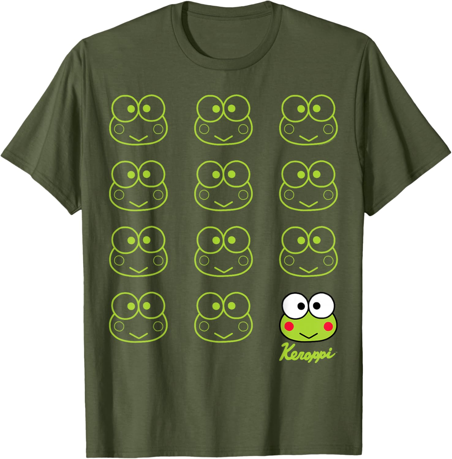 Cute Keroppi T-Shirt for Kids - Fun and Stylish Clothing Option - 1