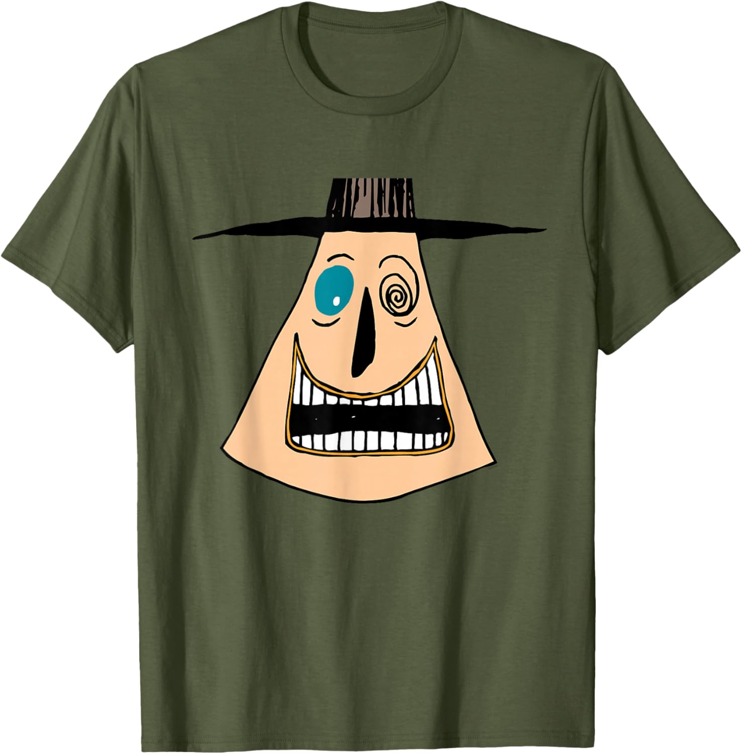 Disney The Nightmare Before Christmas Mayor Big Face T-Shirt for Fans - 1