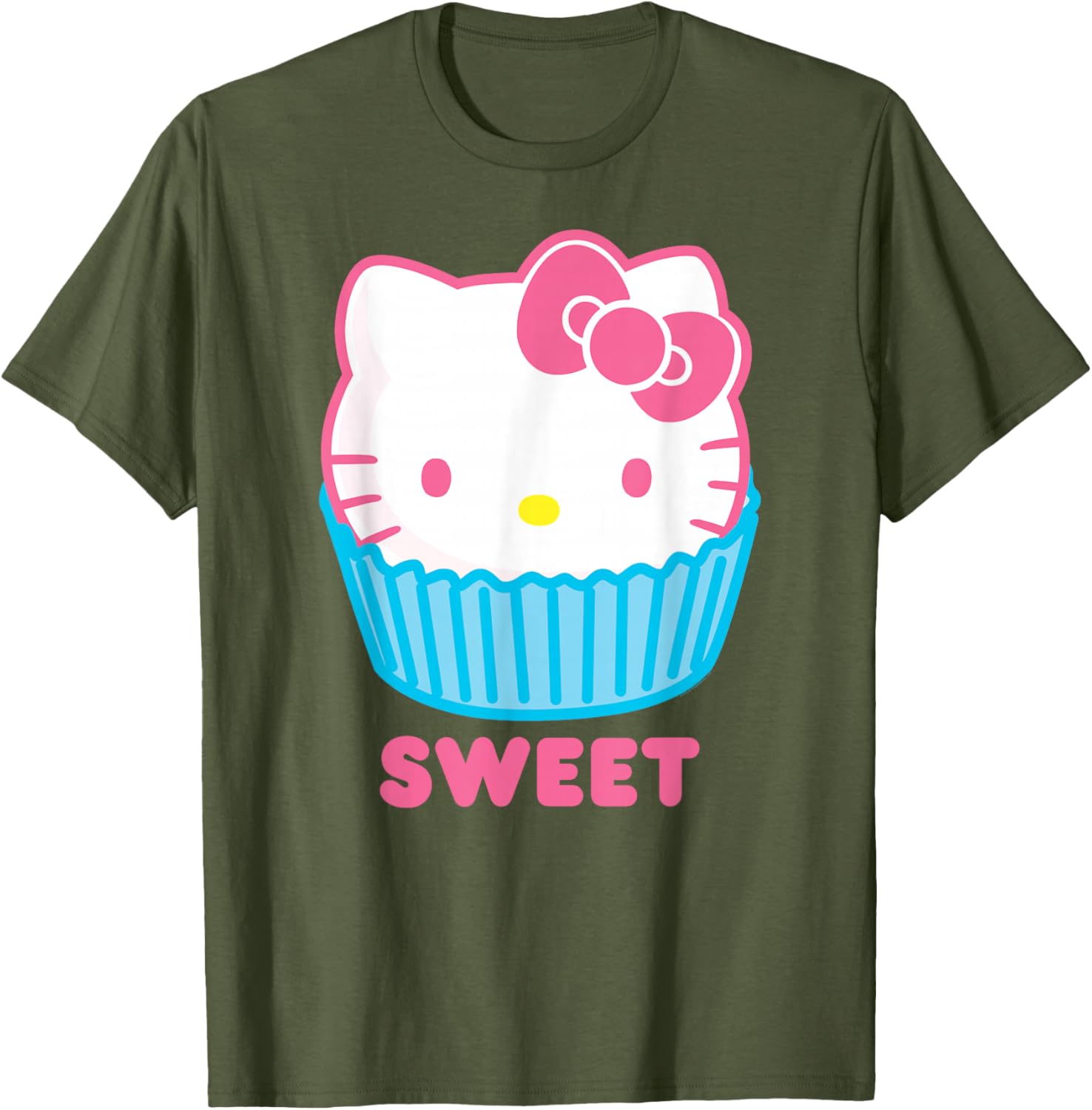 Hello Kitty Sweet Cupcake T-Shirt for Fun Fashion Lovers - 11