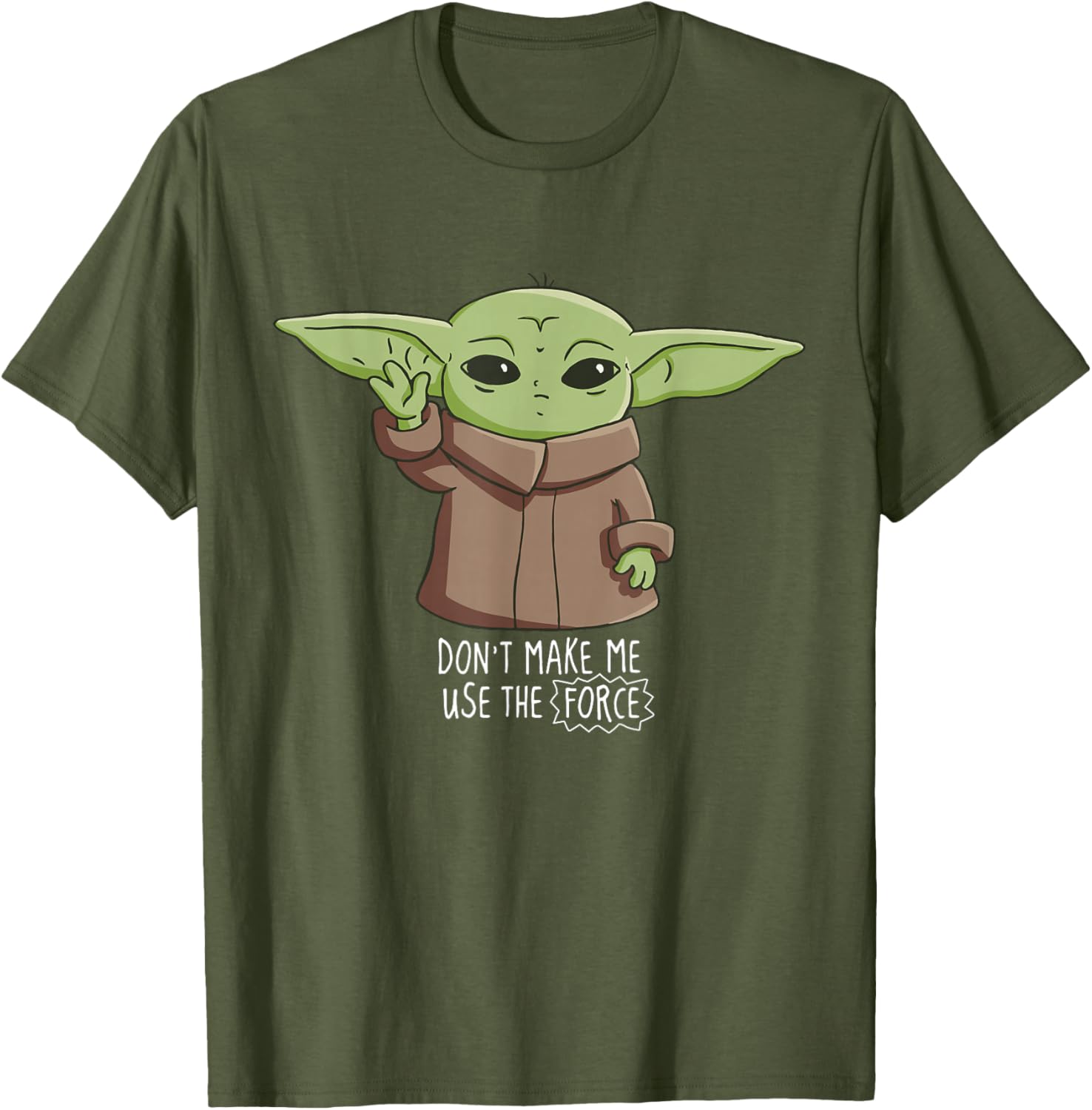Mandalorian The Child Don't Make Me Use The Force T-Shirt for Fans - 20