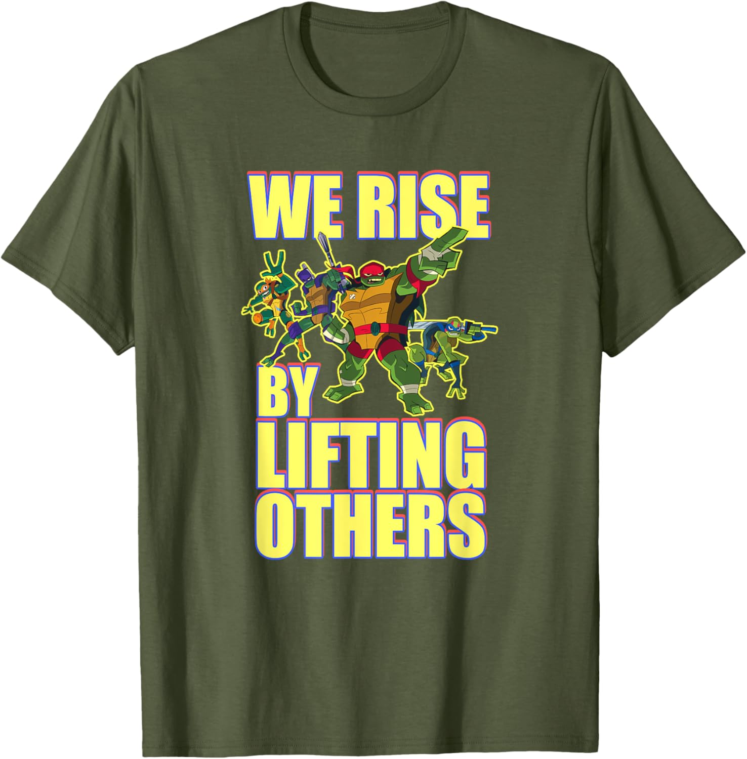 Mademark Teenage Mutant Ninja Turtles We Rise T-Shirt for Fans - 5