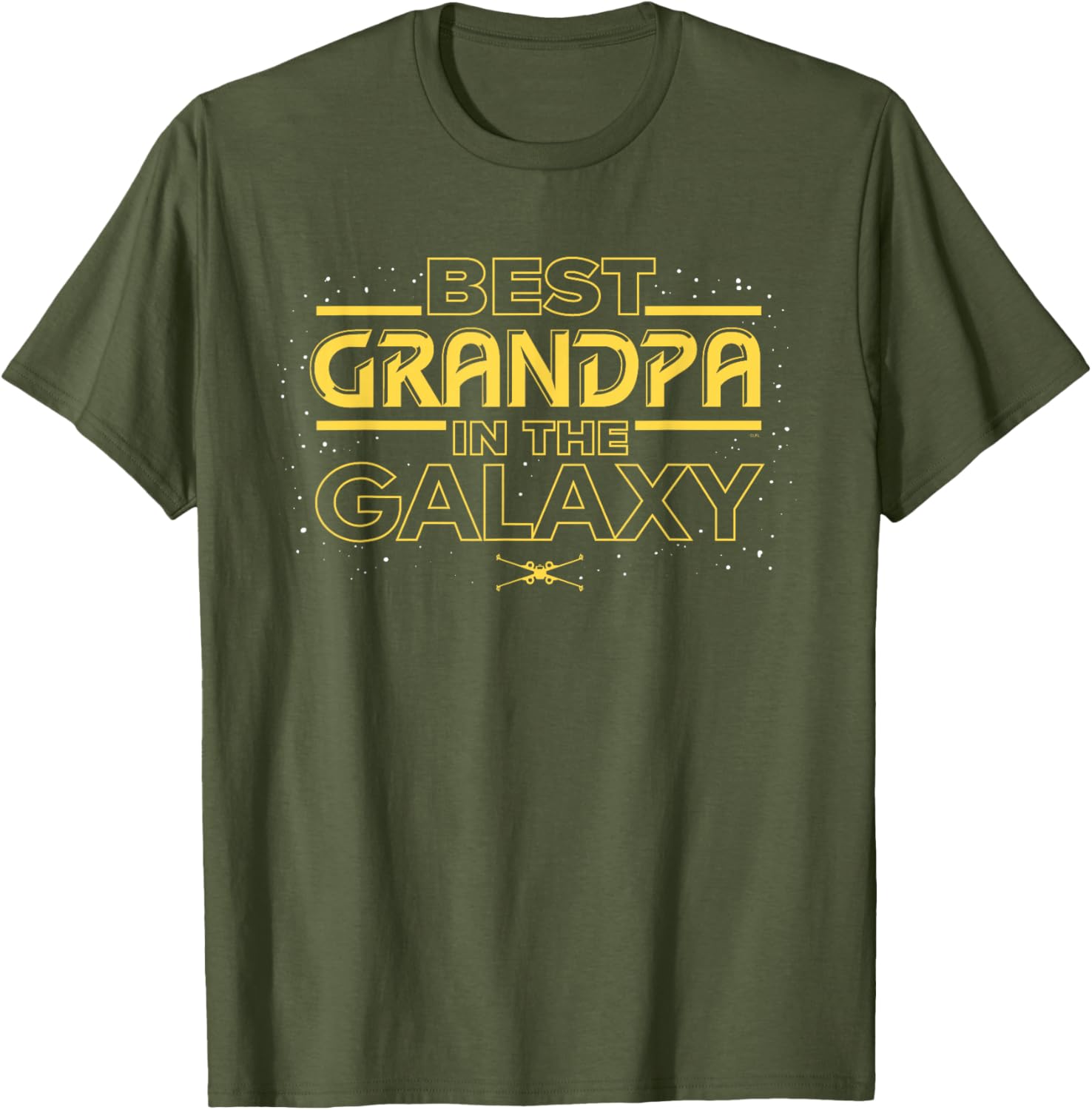Star Wars Best Grandpa Birthday Father's Day T-Shirt for Fanful Dads - 3