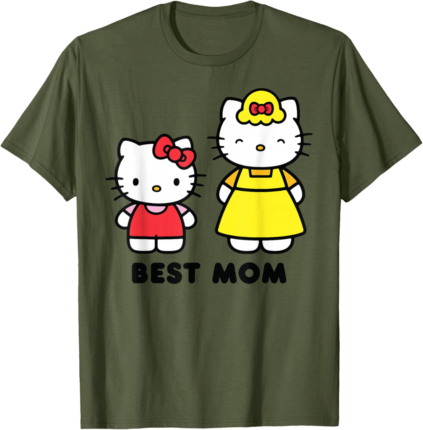 Hello Kitty Best Mom Mother's Day T-Shirt for Loving Moms and Gifts - 18