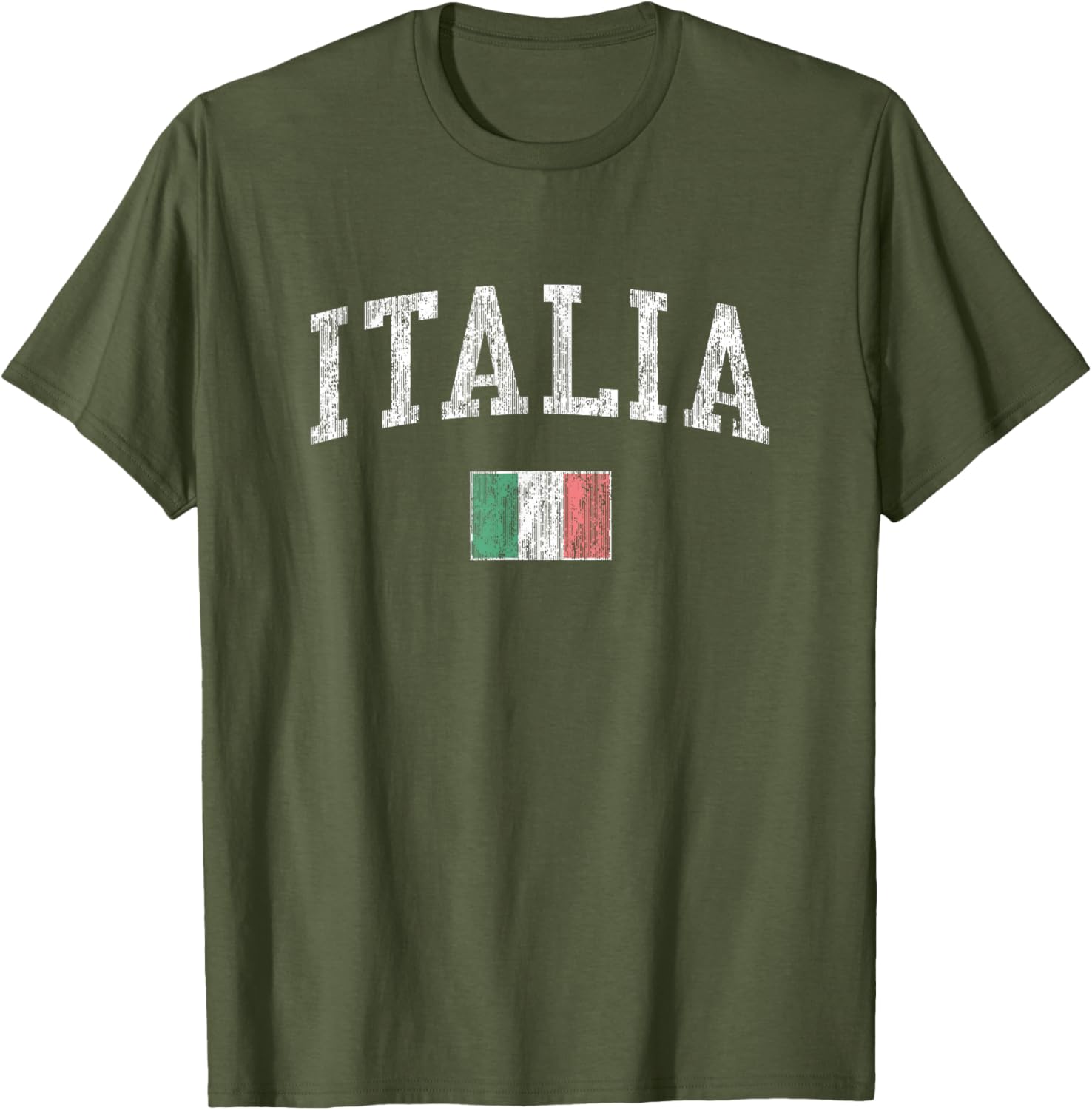 Vintage Italy T-Shirt with Italian Flag for Sports Fans and Travelers - 16