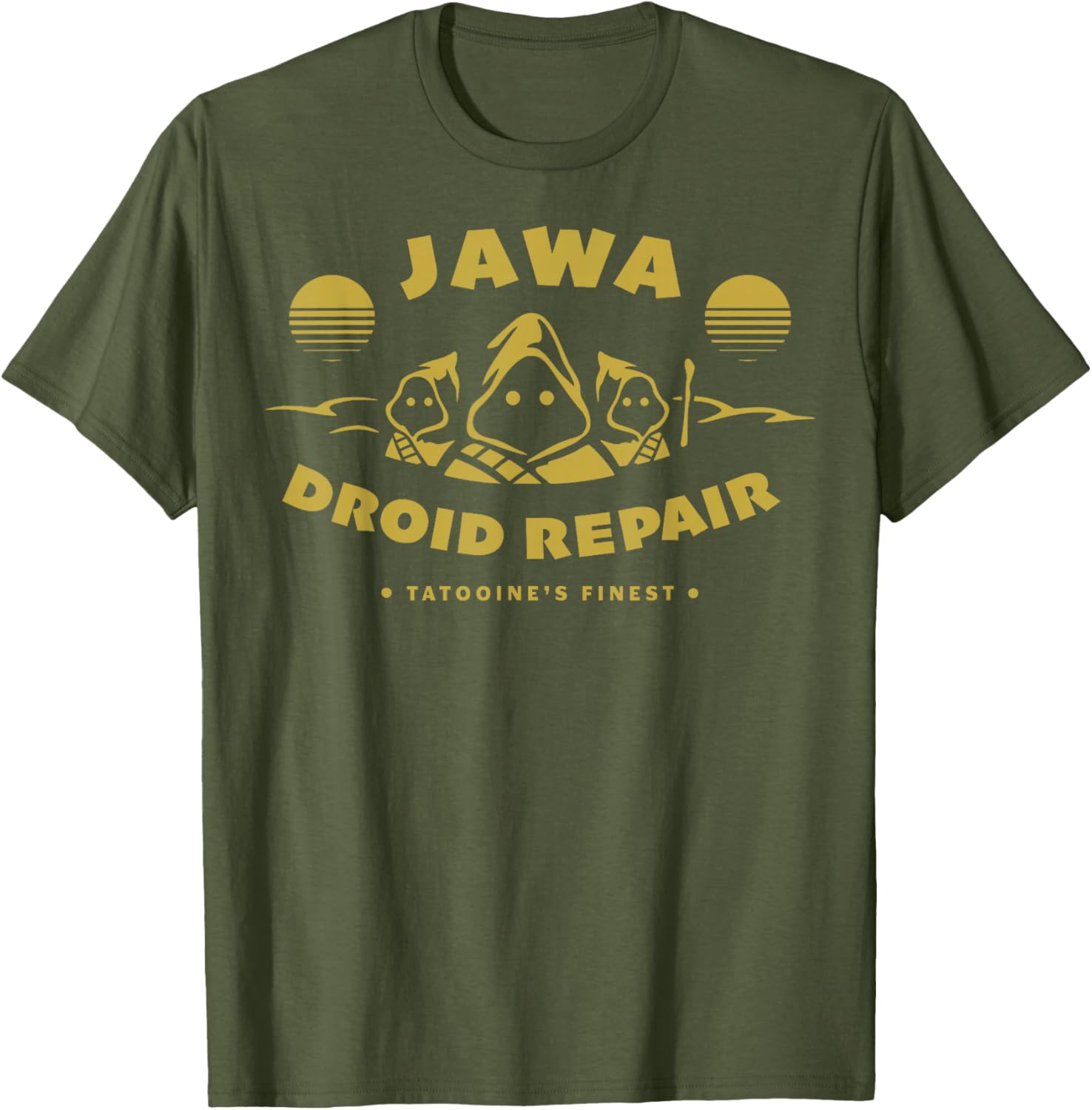 Star Wars Jawa Droid Repair Tatooine's Finest T-Shirt for Fans - 8