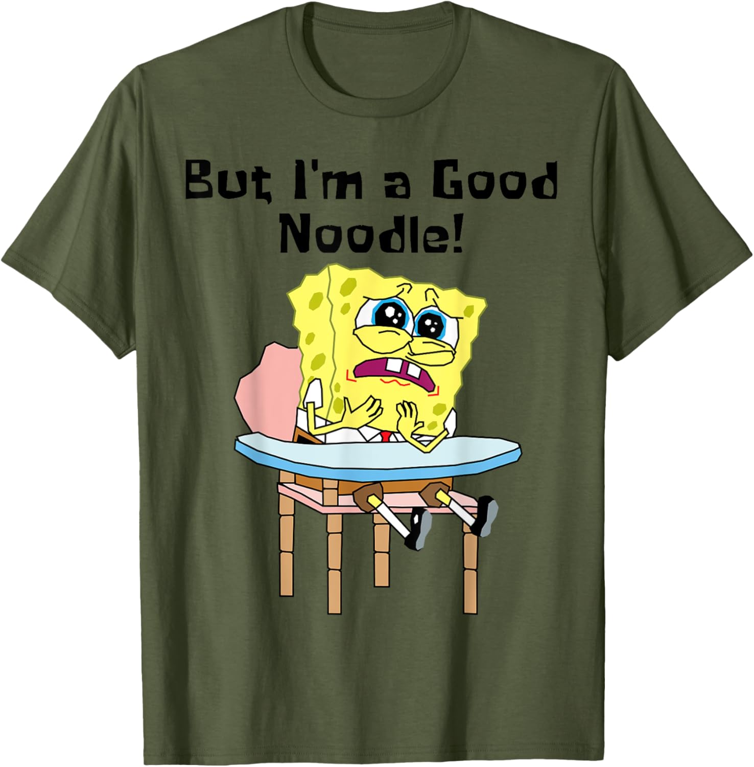 Mademark SpongeBob SquarePants Good Noodle Back To School T-Shirt - 13