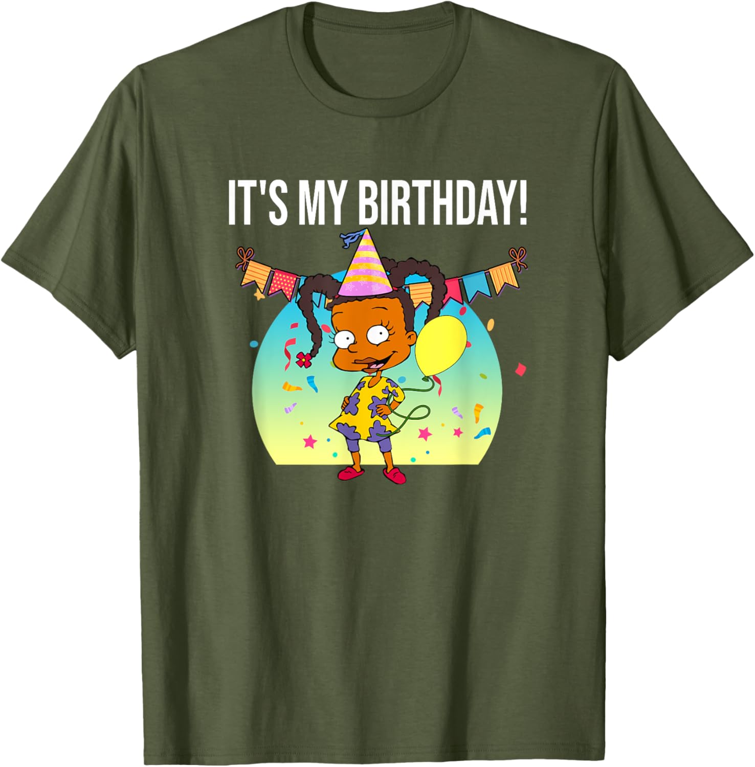 Mademark x Rugrats Susie Carmichael Birthday T-Shirt for Kids and Adults - 5