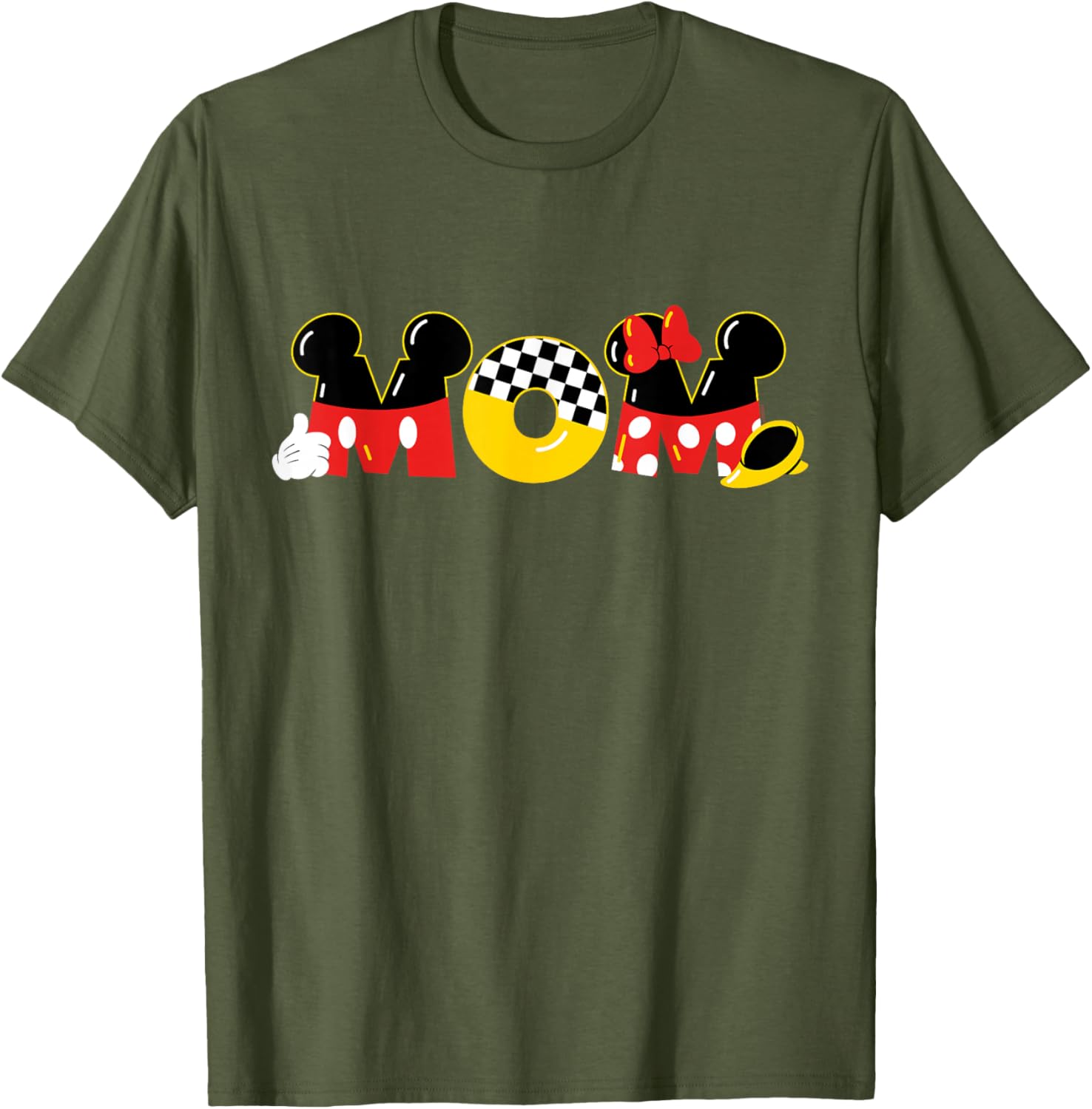Disney Mickey Minnie Mouse Mom Mother's Day Birthday T-Shirt Gift - 23