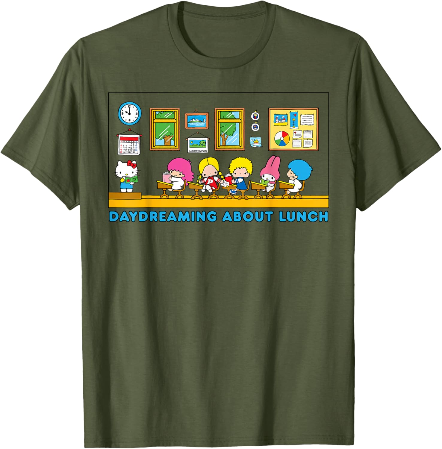 Hello Kitty and Friends Daydreaming Lunch T-Shirt for Fun Outfits - 18