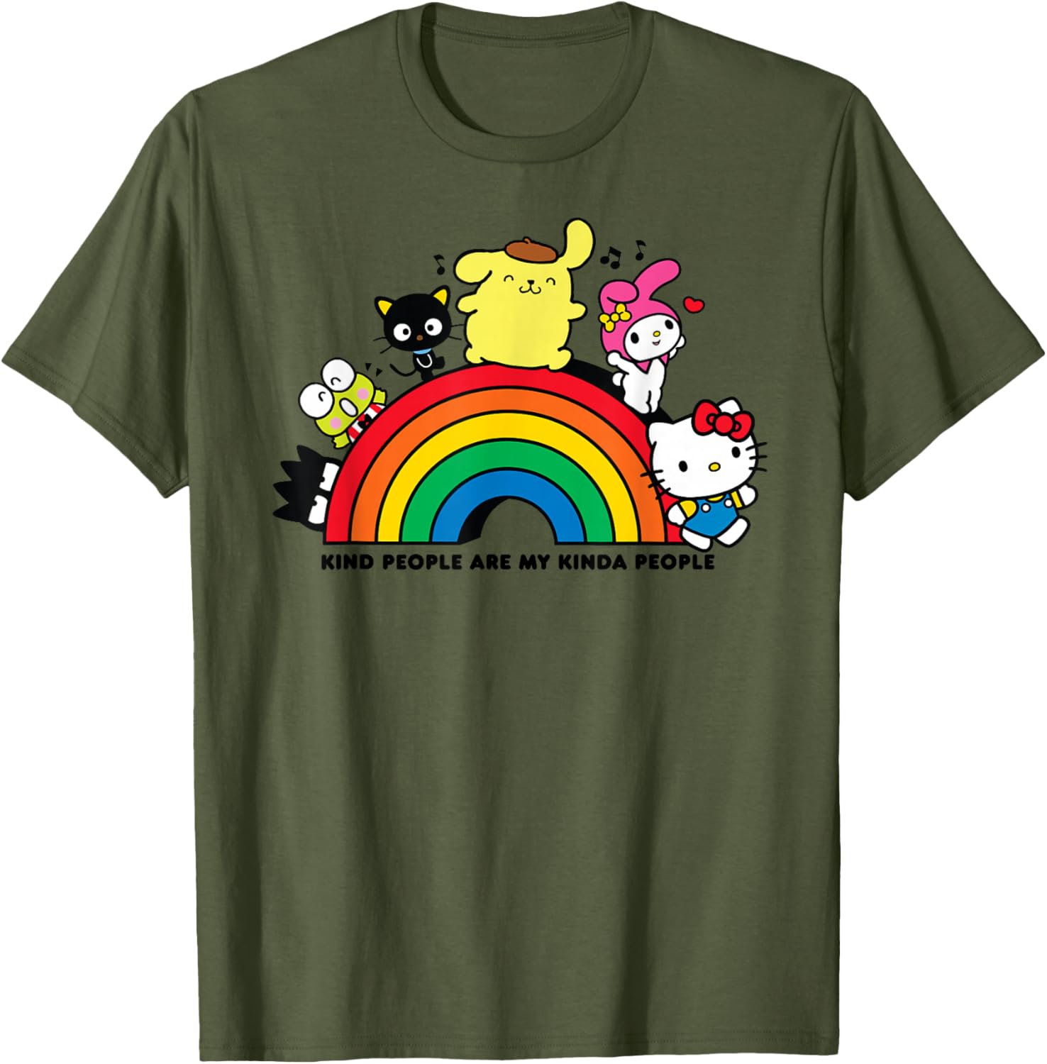 Hello Kitty and Friends Kind People T-Shirt for Kids and Adults - 16