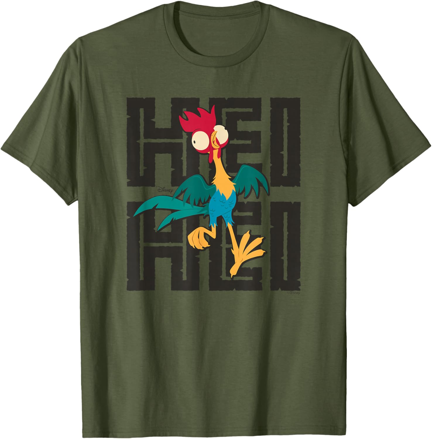 Moana Hei Hei Rooster T-Shirt for Kids and Adults, Fun Graphic Tee - 14