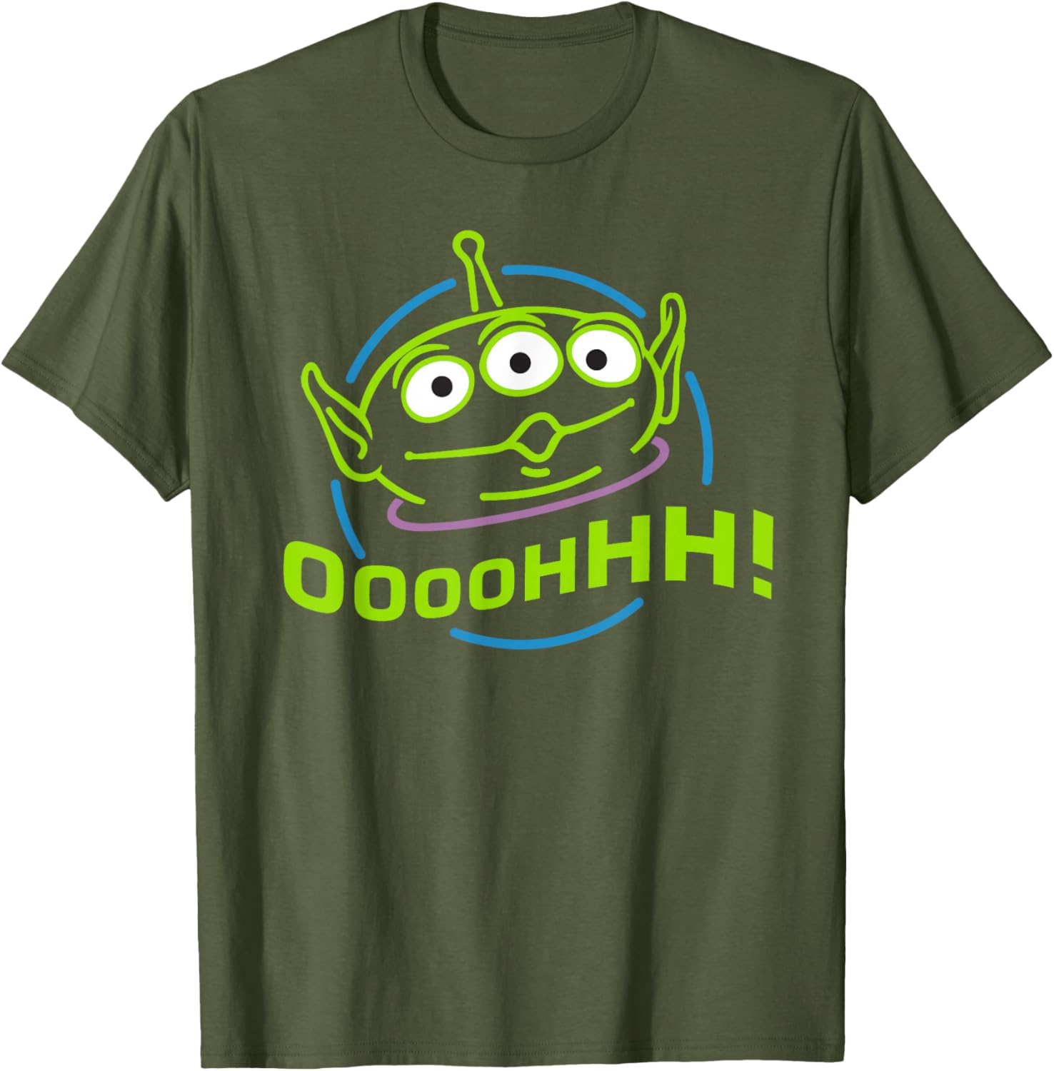 Cute Disney Pixar Toy Story Alien T-Shirt for Kids and Adults - 13