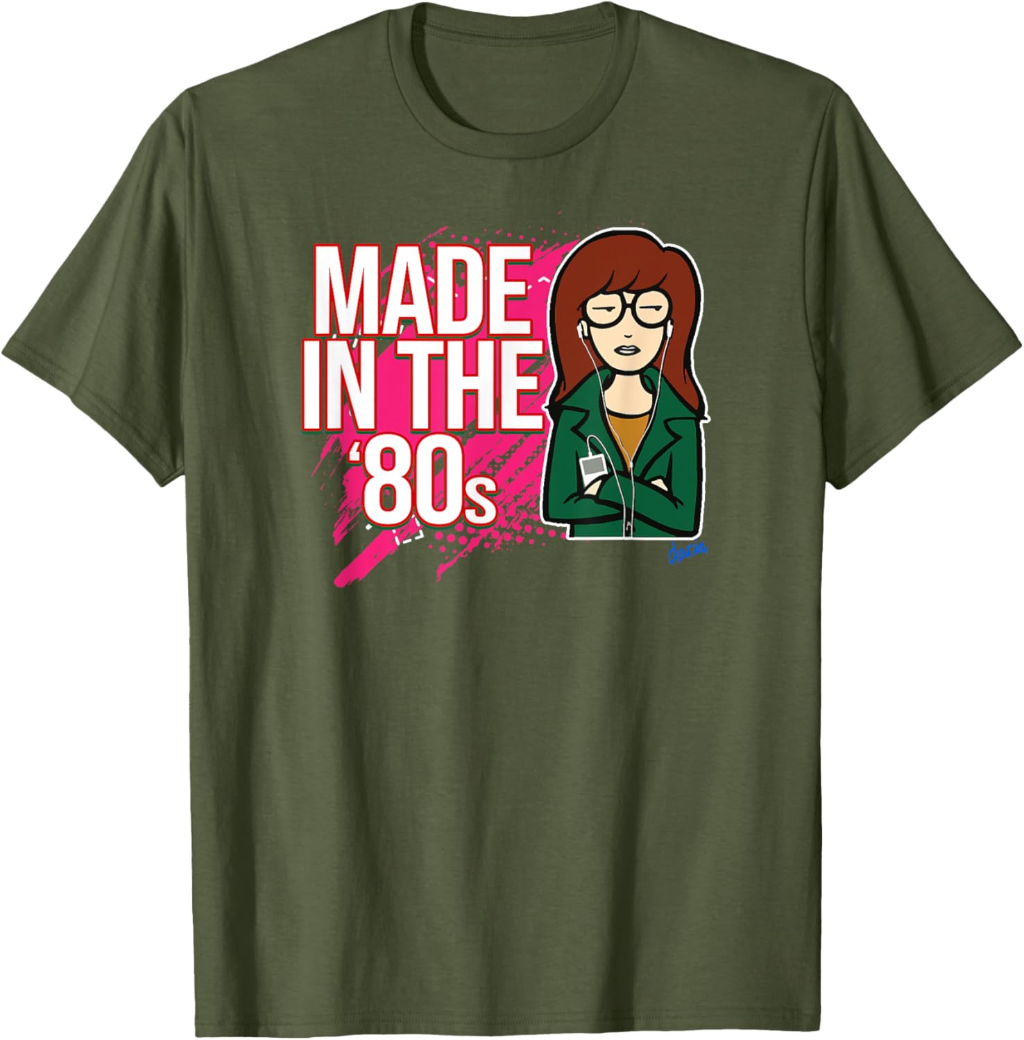 Mademark x Daria Retro 80s T-Shirt for Vintage Style Enthusiasts - 16