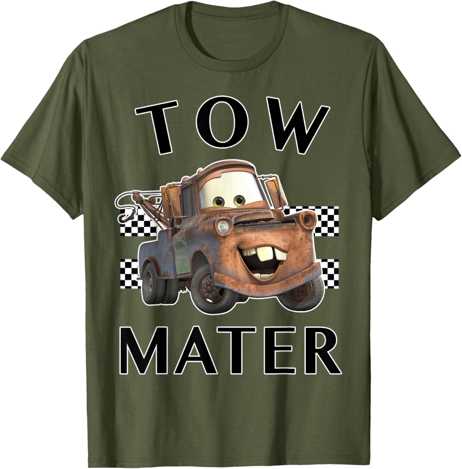 Disney Pixar Cars Tow Mater Graphic T-Shirt for Kids and Adults - 3