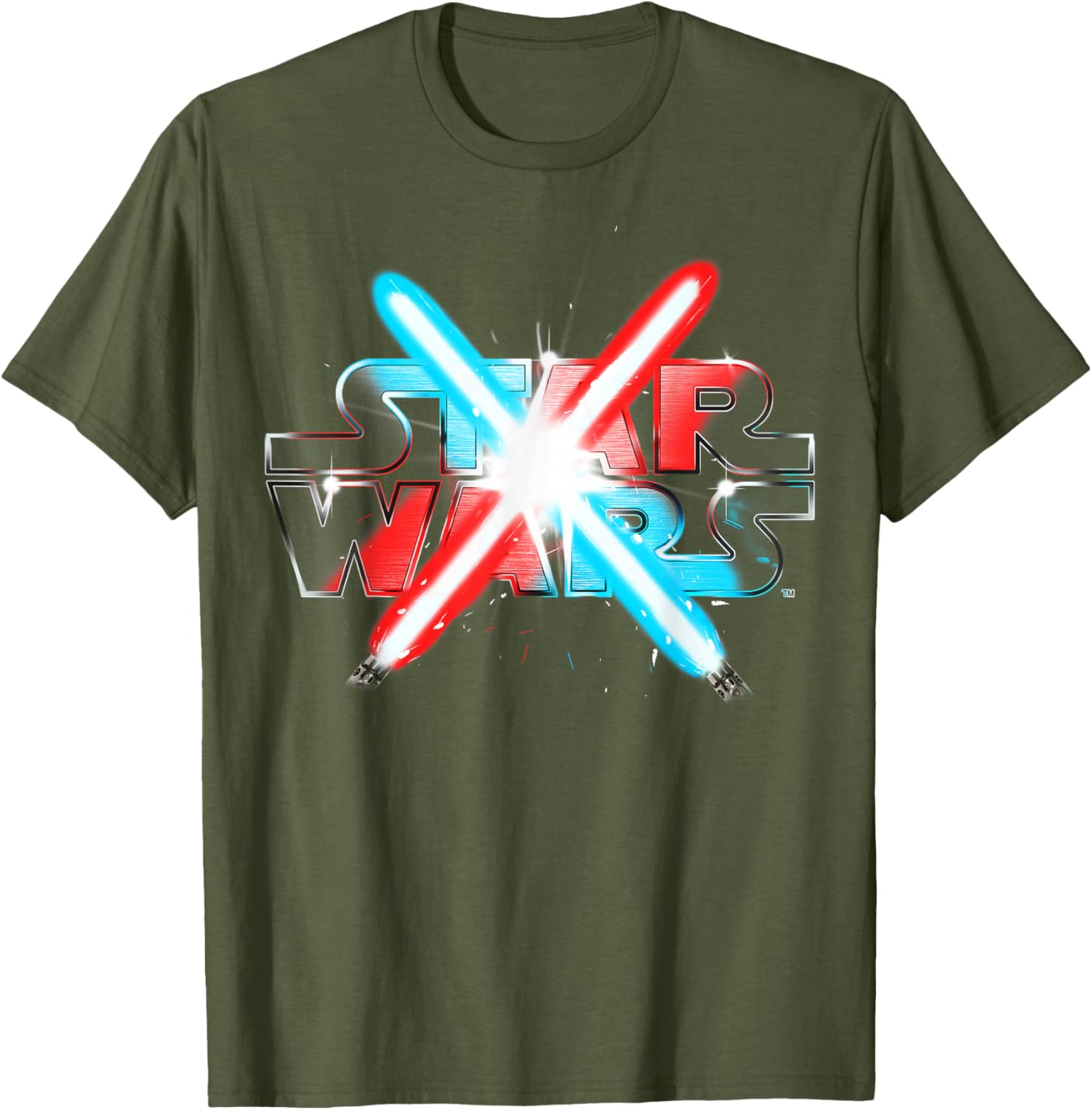 Star Wars Dueling Lightsabers T-Shirt for Fans and Collectors - 2