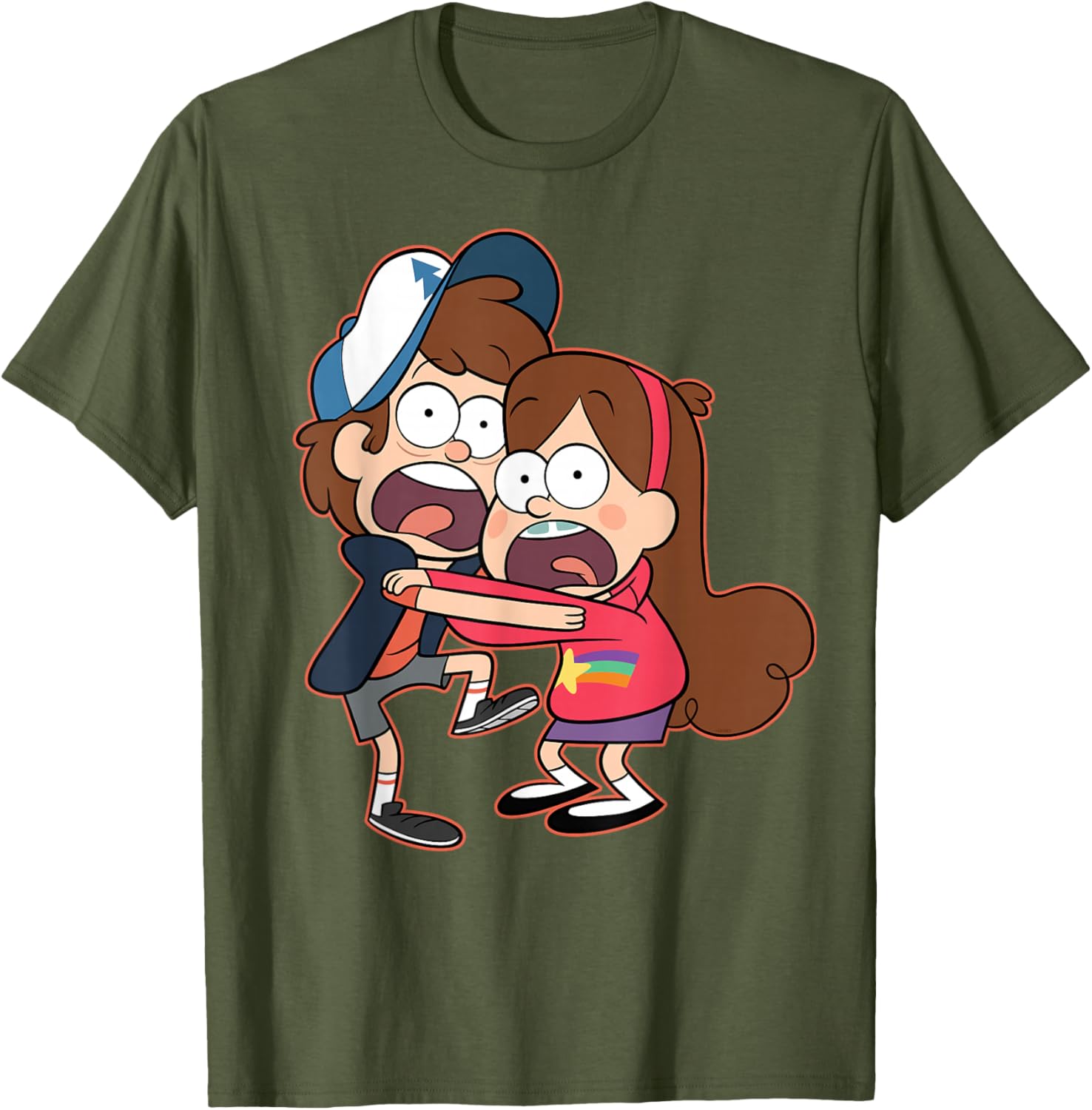 Disney Gravity Falls Dipper and Mabel Pines T-Shirt for Fans - 12