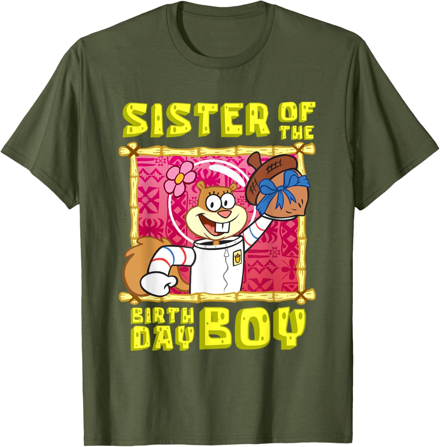 Mademark SpongeBob Sister Birthday Gift T-Shirt for Girls Fun Design - 5