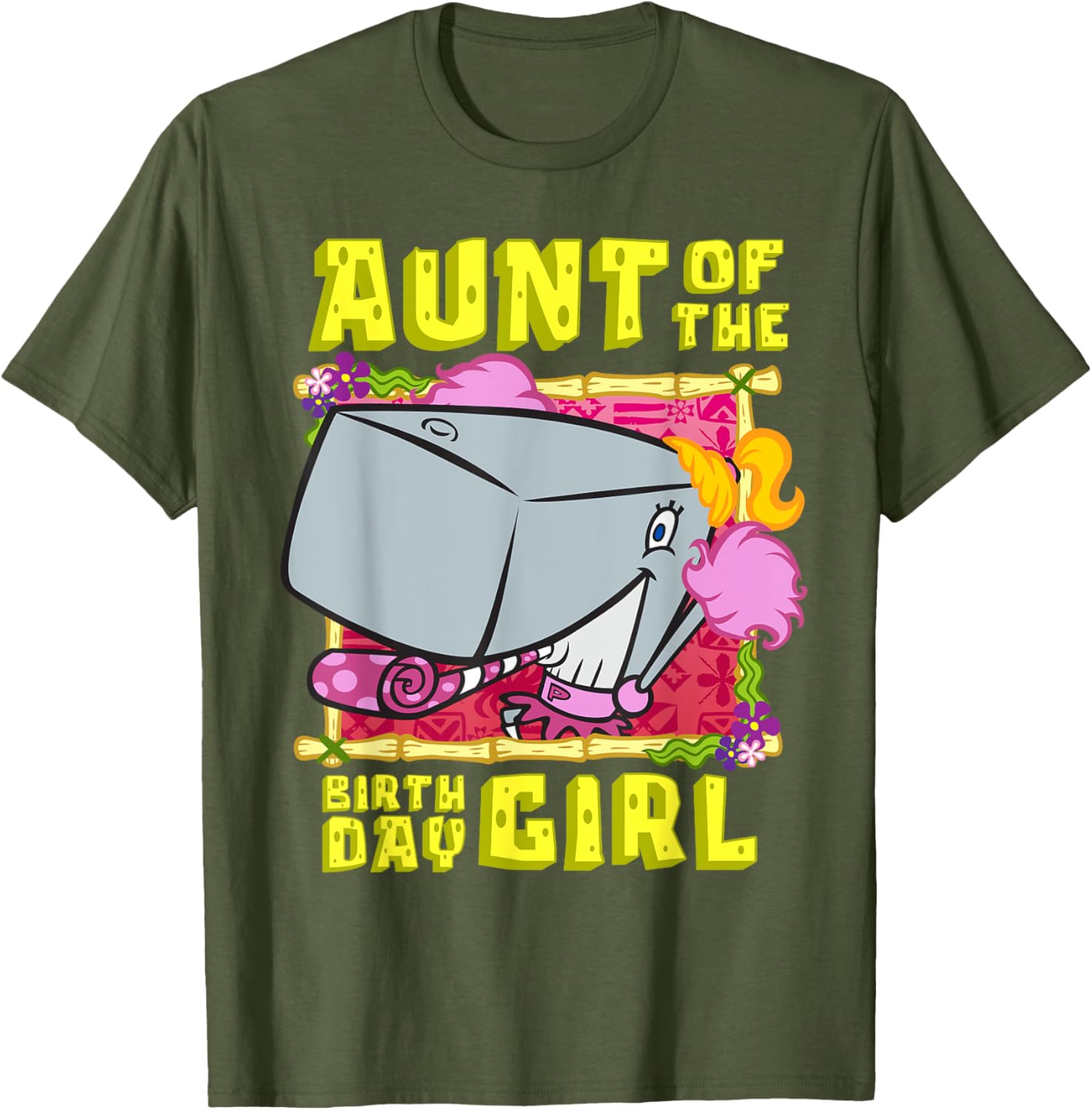 SpongeBob Aunt Gift T-Shirt for Birthday Girls by Mademark - Fun & Stylish! - 6