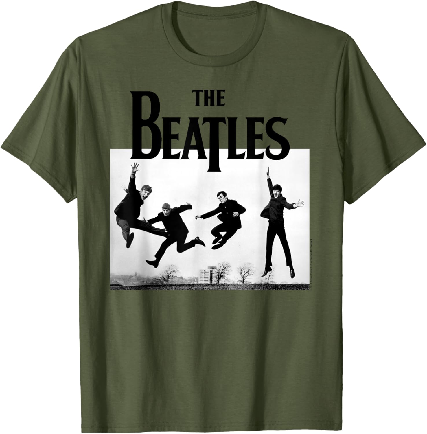 The Beatles Jump at Sefton Park T-Shirt for Music Fans and Collectors - 9