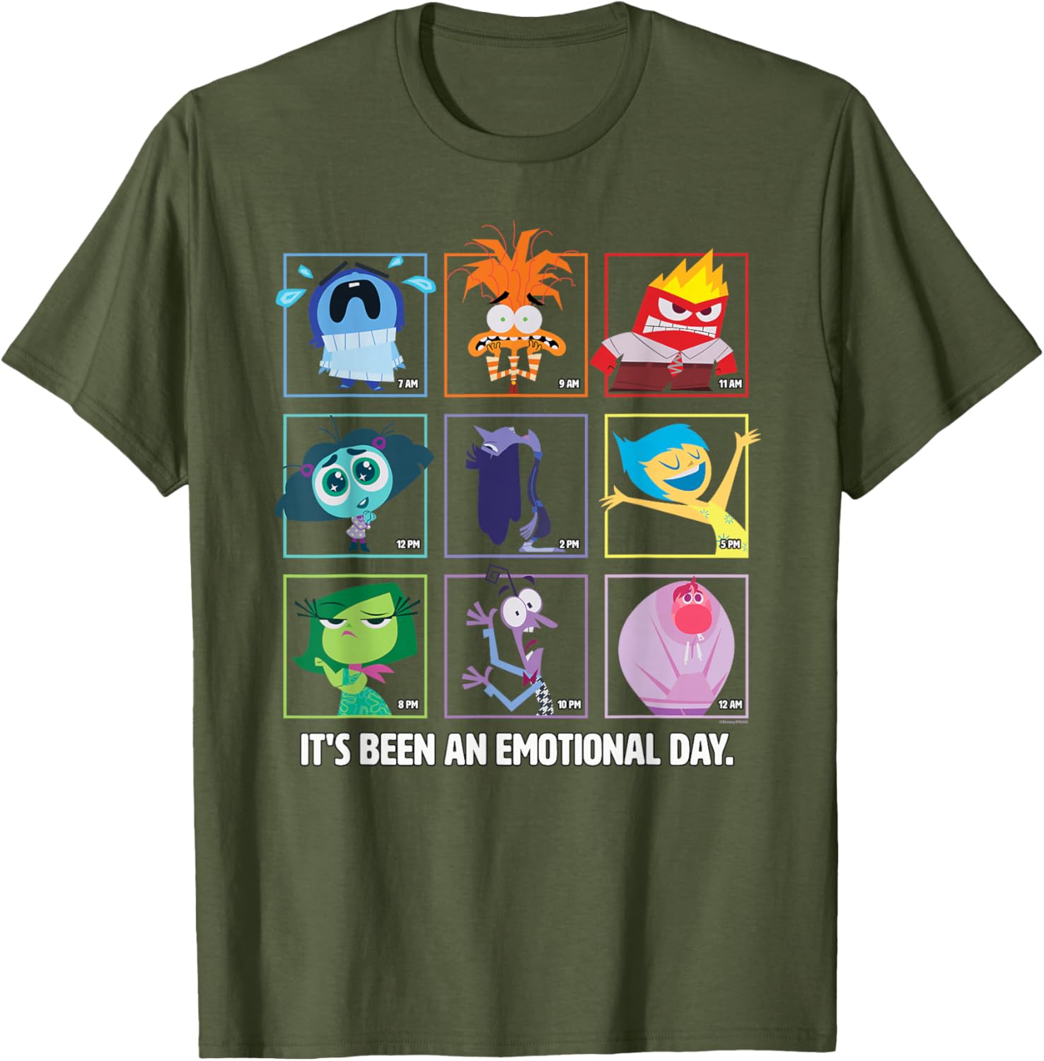 Inside Out 2 Emotions T-Shirt for Disney Fans - Fun & Stylish Apparel - 3