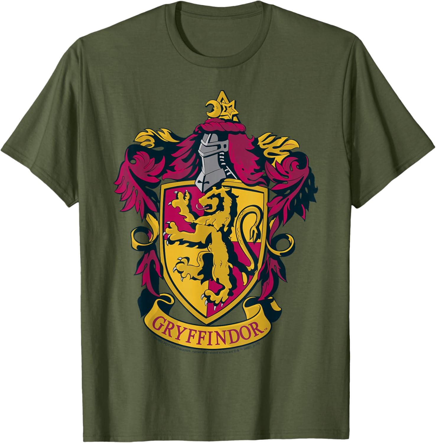 Gryffindor House Crest T-Shirt for Harry Potter Fans - Stylish Clothing - 2