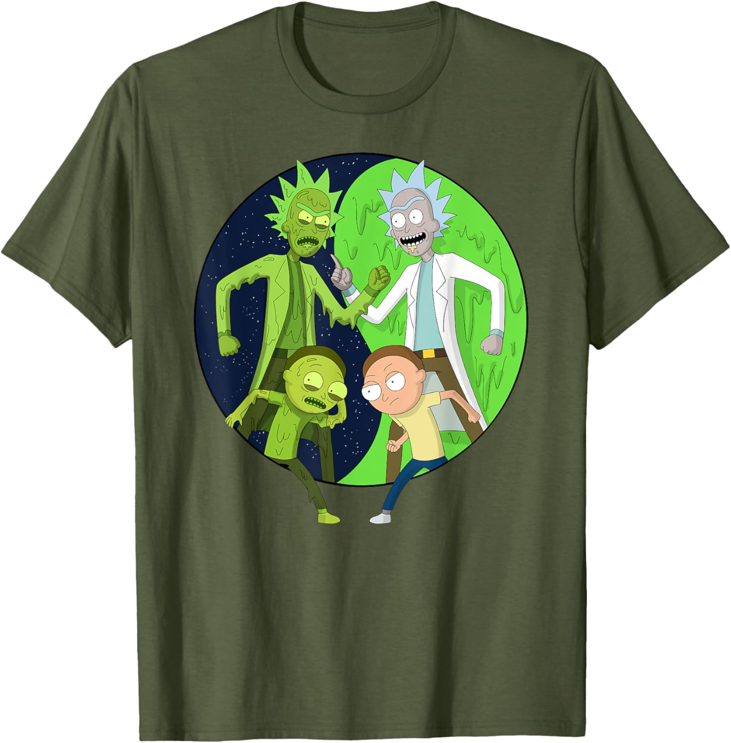 Mademark x Rick and Morty Toxic Rick T-Shirt for Fans and Collectors - 23
