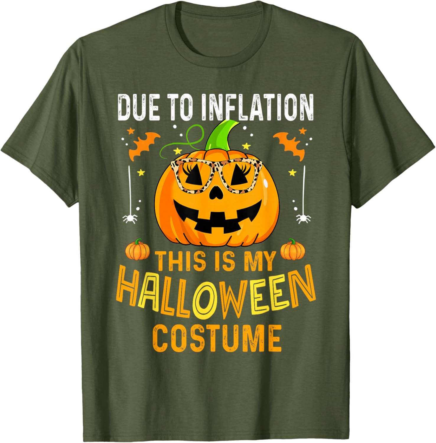 Funny Pumpkin Halloween T-Shirt for Men and Women - Spooky 2025 Costume - 13