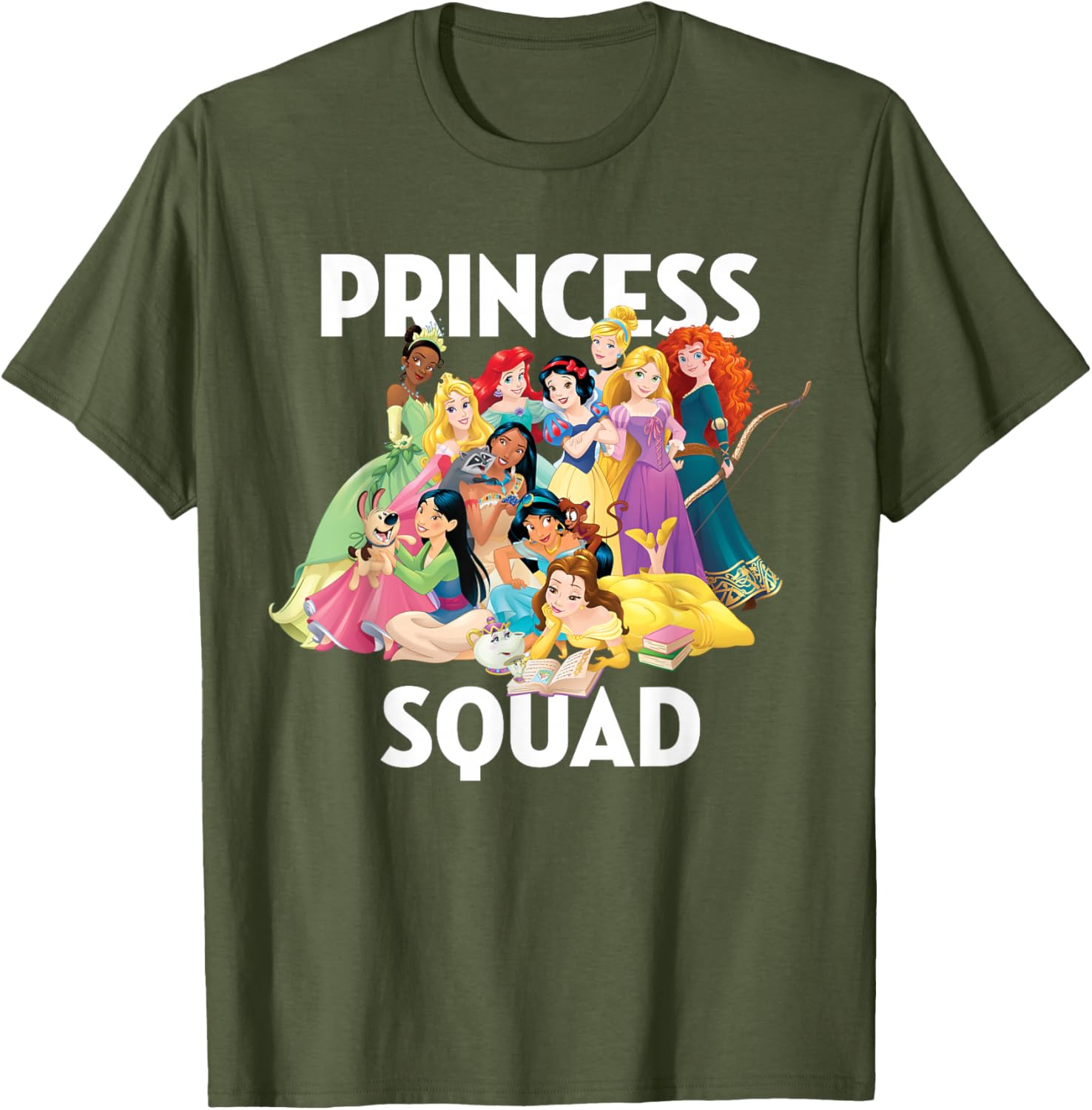 Disney Princess Squad T-Shirt for Kids Stylish Fun Apparel - 13