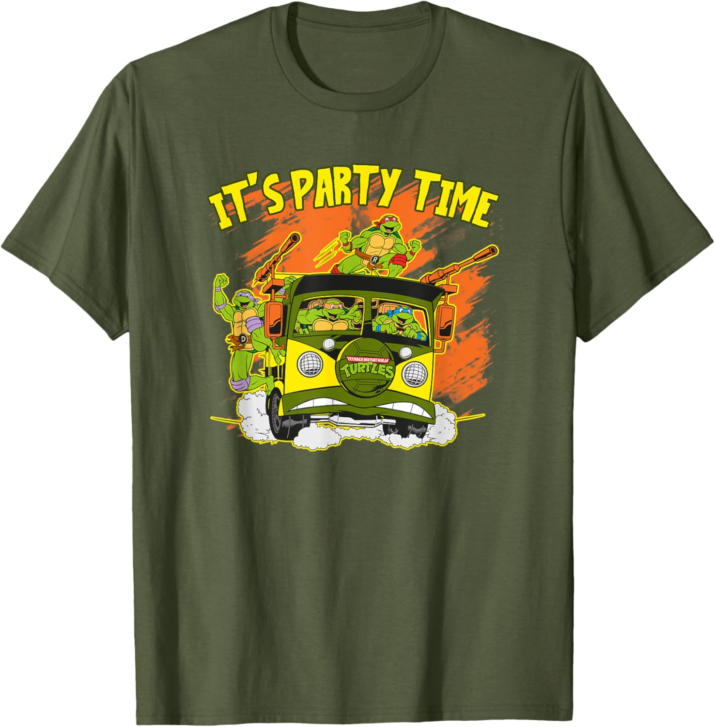 Mademark Teenage Mutant Ninja Turtles Party Time T-Shirt for Kids - 15